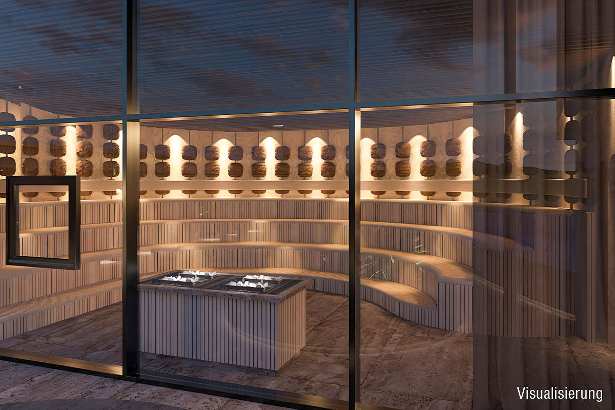Event-Sauna mit geführten Aufgüssen im Wellnesshotel Jagdhof, Bayern